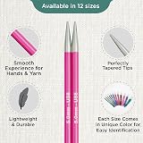 KnitPro Zing Interchangeable Circular Needles 5 Inch 5.00mm Purple Box view 3
