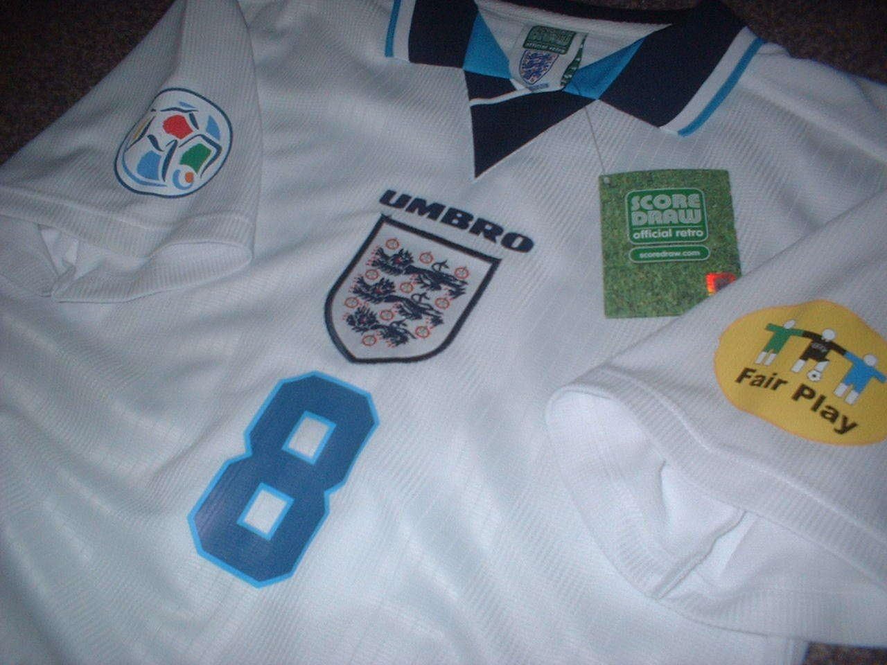 paul gascoigne jersey