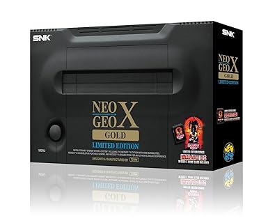 Amazon Com Neogeo X Gold Limited Edition Video Games