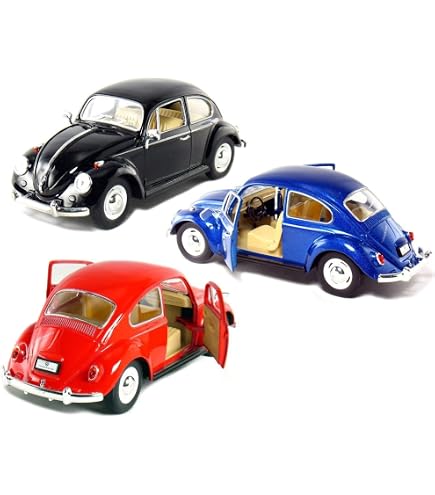 Amazon.com: Jada Toys Bigtime Kustoms 1:24 1959 Volkswagen Beetle