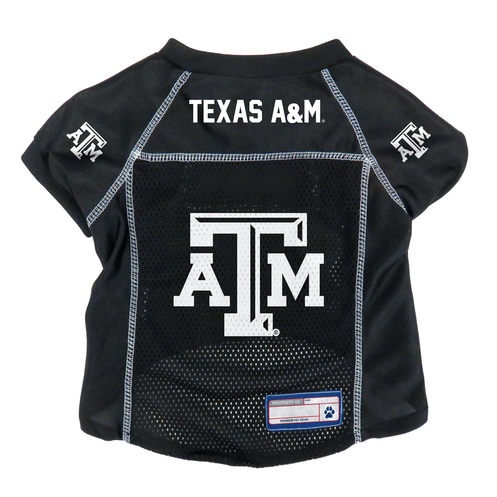 Littlearth NCAA Texas A&M Aggies Basic Pet Jersey, Team Color, X-Large Image