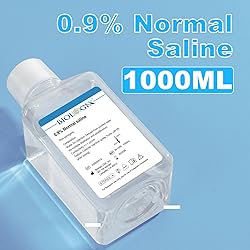 CryoKing 0.9% Normal Saline Solution, 1000ml 0.1um