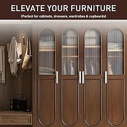 CcHhyyt 2 Pack Leather Cabinet Handle Pulls