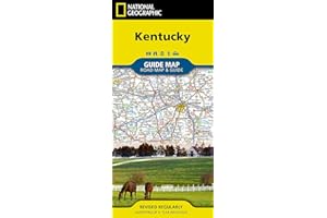Kentucky Map (National Geographic Guide Map)
