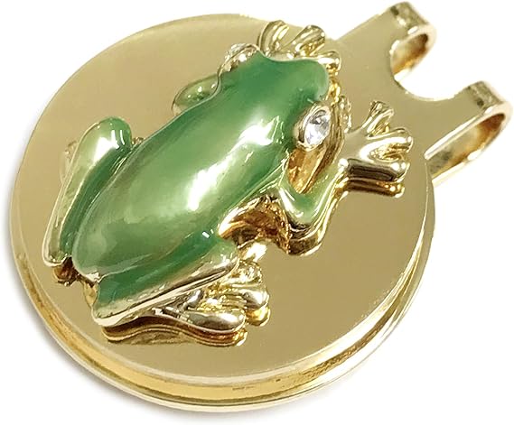 Amazon Co Jp Amanogawa ゴルフマーカー グリーンマーカー プレゼント ギフト マグネット 磁石 かわいい おしゃれ カエル 蛙 服 ファッション小物