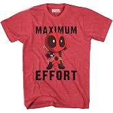 Marvel Deadpool Chibi Maximum Effort Men's T-Shirt