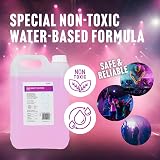 QTX Fog Fluid High Density 5L Water-Based Fog Juice for DJ Stage Halloween view 5