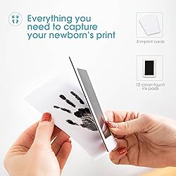 Pearhead 4-Pack Clean-Touch Ink Pad Kit, Mess-Free
