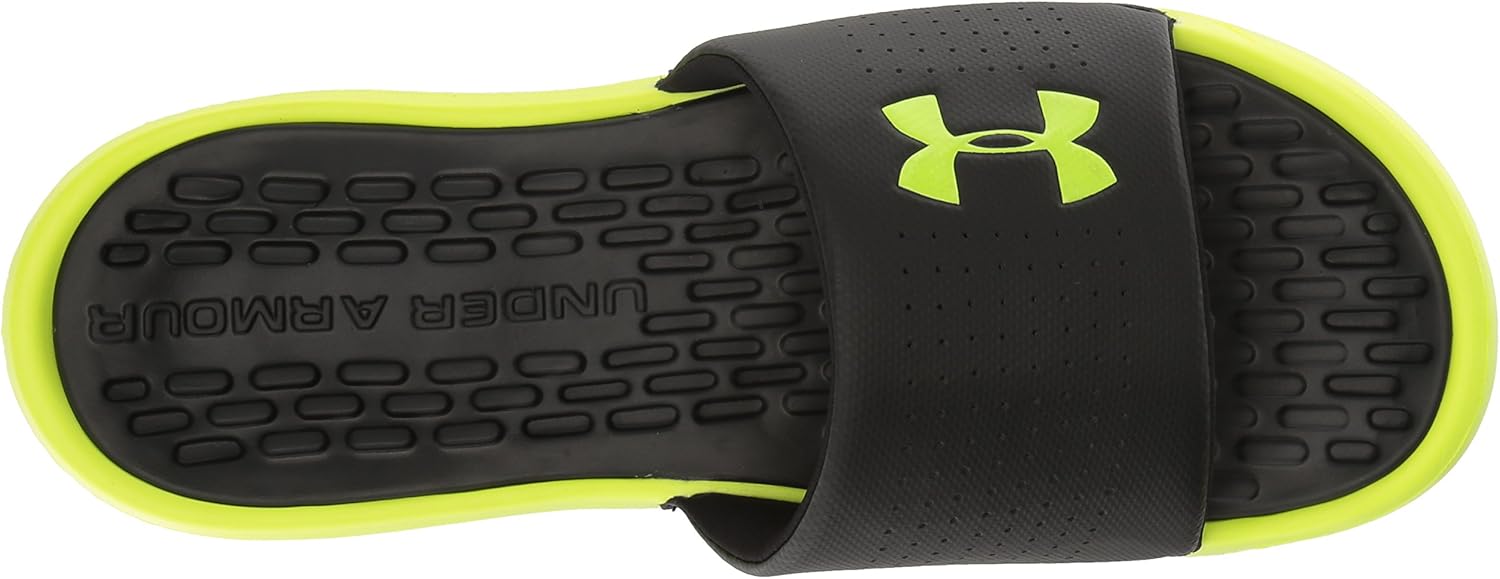 under armour men's playmaker fix slide sneaker