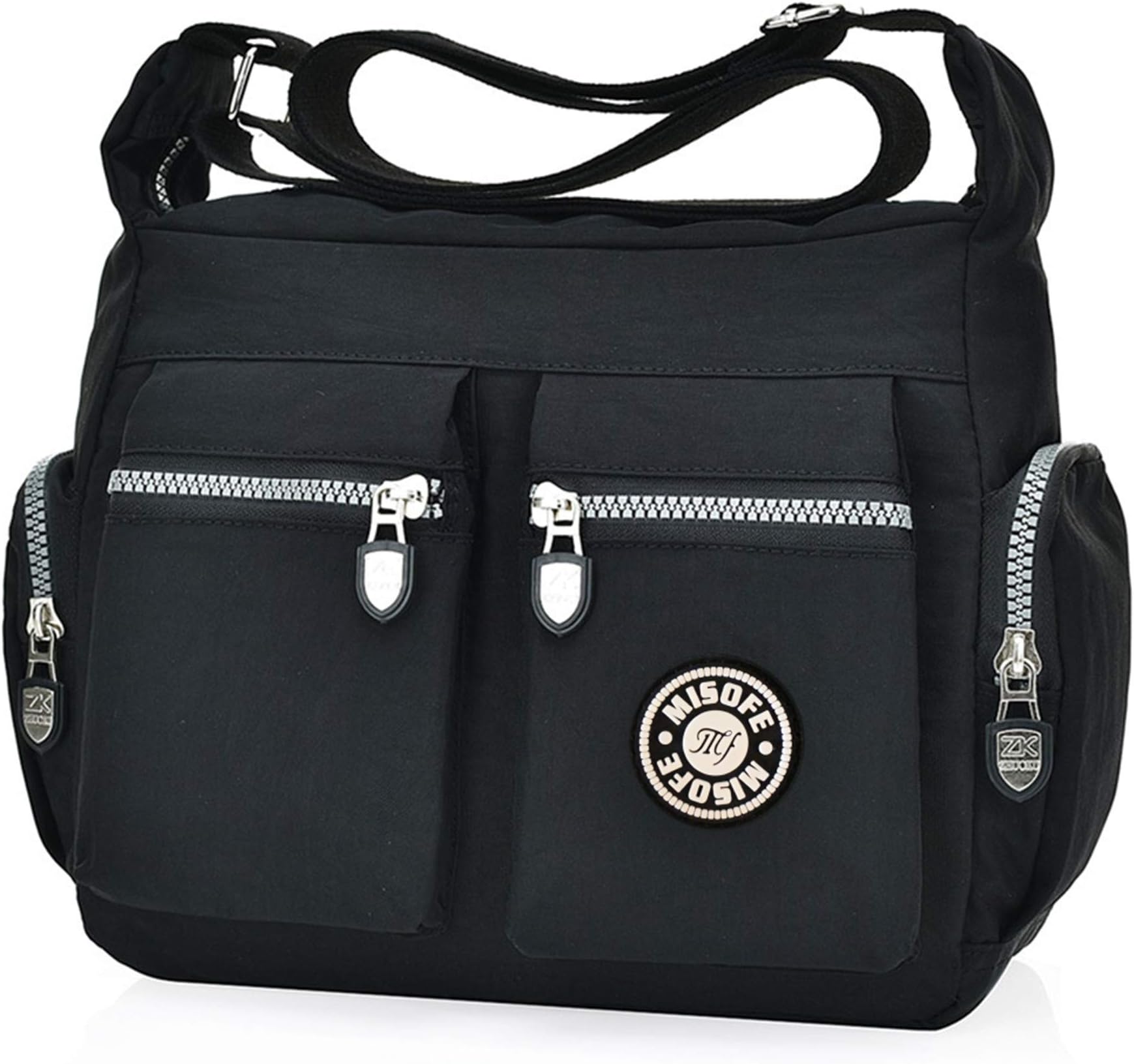 Women’s Casual Multi Pocket Nylon Cross Body Shoulder Bag Messenger Bags Handbag Tote Purse