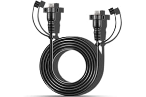 10 Foot Marine Network Cable for Garmin RJ-45 Compatible with GPSMAP, ECHOMAP Plus/UHD/Ultra, GMR, GMR Fantom, GMS, GSD, GCV 