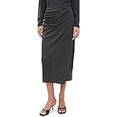 Vince Women's Waist Draped Midi Skirt