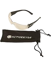 Active Kyds Safety Glasses for Kids Construction Costumes or Protective Eyewear with Microfiber Pouch