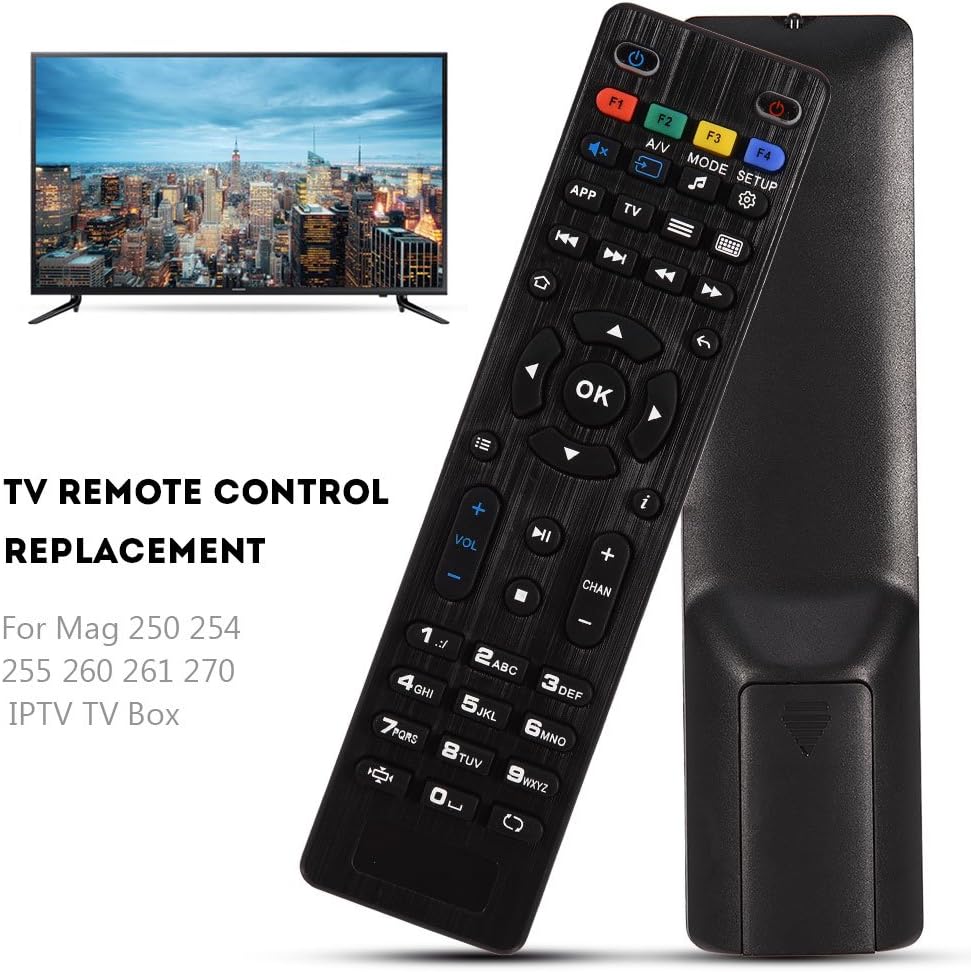 Ino Inn Tv Remote Control Tangxi TV Box Remote Control, Controller Replacement for Mag 250 254 ...