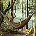 Terra Hiker Nylon Hammock, Lightweight Hammock, Portable Hammock, Straps & Carabiners Included, for Backpacking, Camping, Travelling, Beach, Yard