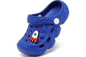 ChayChax Kid's Garden Clogs Cute Slides Sandals Toddlers Beach Pool Shower Shoes with Non-Slip Sole
