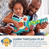 Battat Lil' Rocker Toy Guitar for Toddlers Kids Ages 2+ with Songbook Acoustic view 5