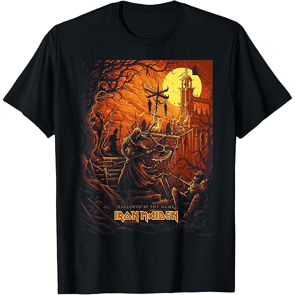 Iron Maiden Graphic T-Shirt (US, Alpha, Small, Regular