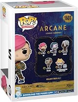Funko POP! TV Arcane Vi Vinyl Figure 3.75in Collectible view 3