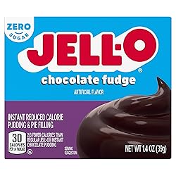 Jell-O Chocolate Fudge Zero Sugar Instant Reduced