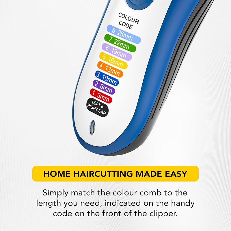 Colour Pro Kit cordless 3 in 1 per barba, orecchie e naso