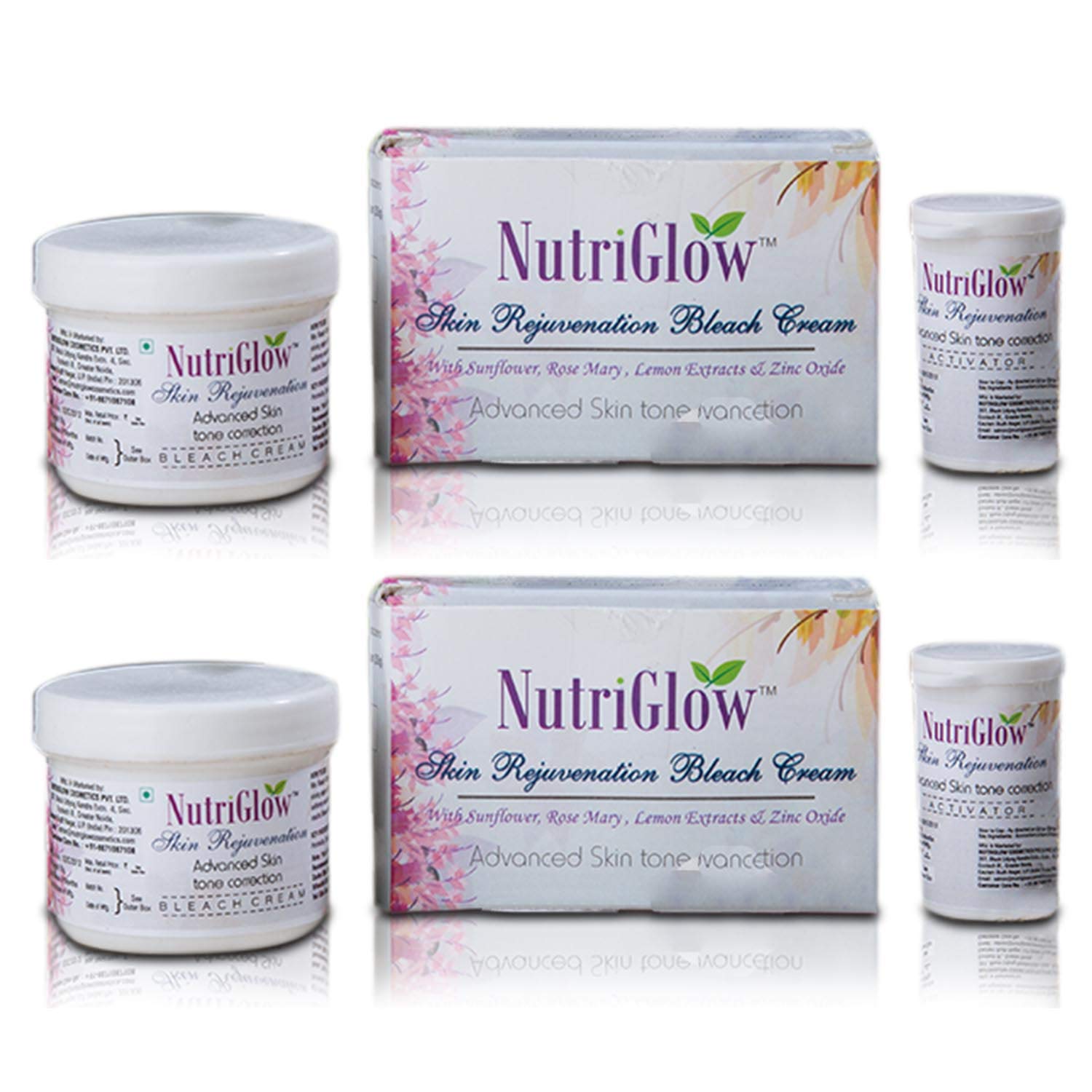 nutriglow bleach cream