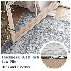 jinchan Floral 8x10 Area Rugs for Living Room