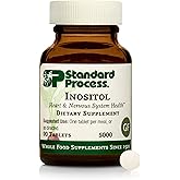 Standard Process Inositol - Supports Nervous System, Lipid Metabolism & Cardiovascular Health - Vegetarian, Gluten-Free, Non-Dairy & Non-Soy - 90 Tablets