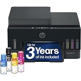 HP Smart Tank 7603 Ink Tank Printer | 3 Years of Ink Included | All-in-One | Low Cost Printing | Cartridge-Free Refillable Ink System | Wireless Printer | Print, Scan, Copy &amp; Fax | Ideal for Home Office
