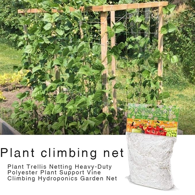 Ingeniously Planta Enrejado Red 5x30ft Paquete de 2 enrejados Red ...