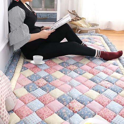 Amazon Com Gx Xd Korean Rural Cotton Tatami Floor Mat Folding