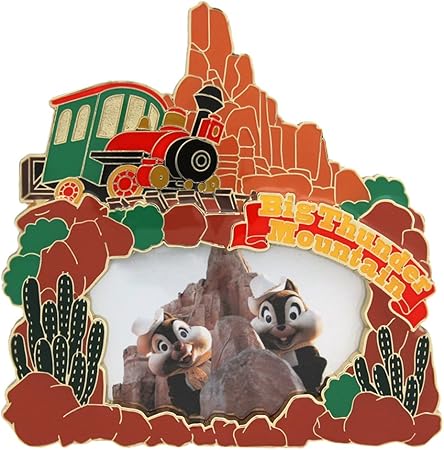 Amazon Co Jp アトラクション モチーフ ミニ フォトスタンド チップとデール ビックサンダーマウンテン フォトフレーム 小さめ ディズニー 写真立て ランド 限定 おもちゃ
