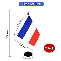 Rotenl 2 Pack Netherlands Desk Flag, Netherlandish