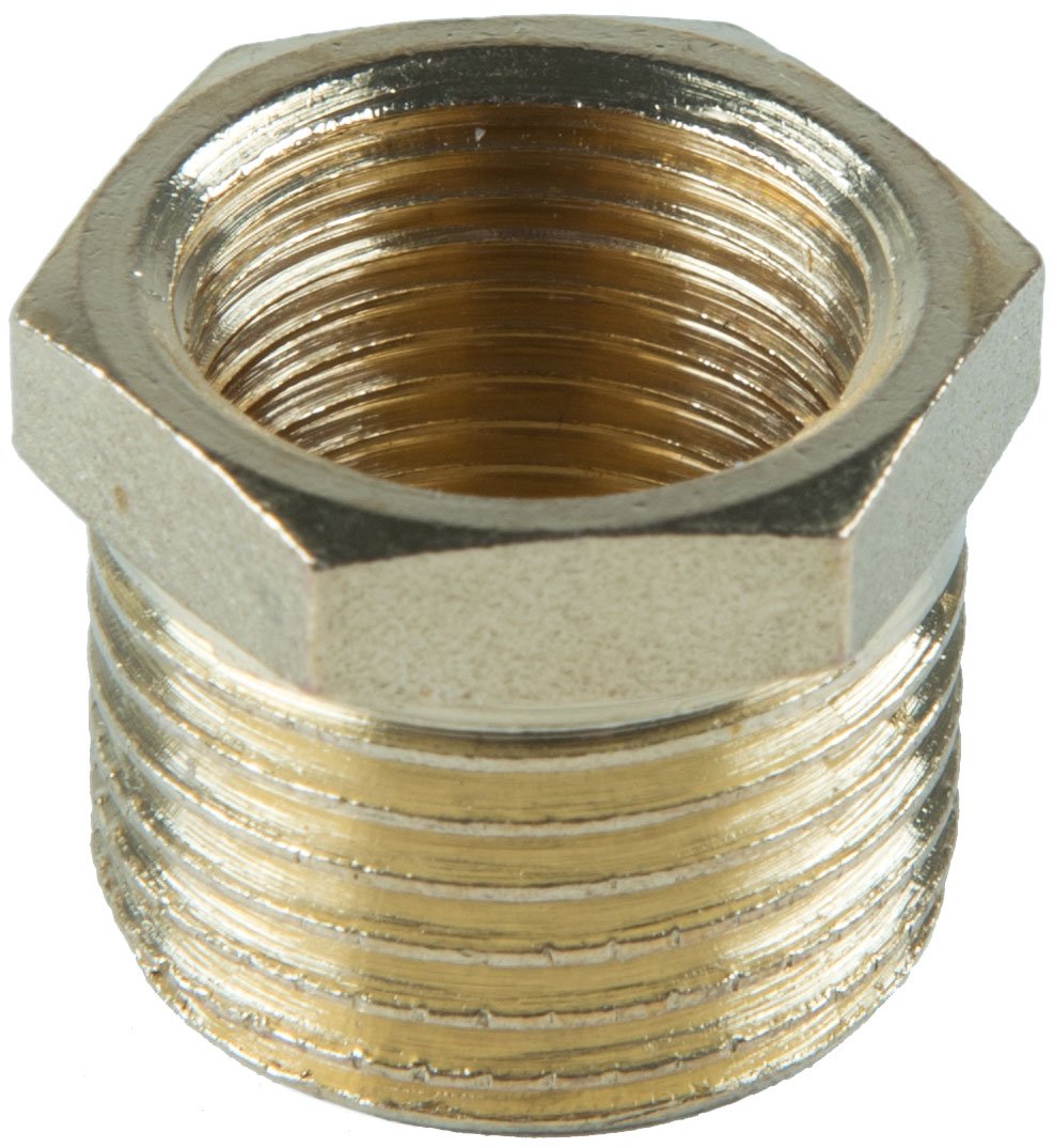 CORNAT TEC396300 1/2ET x 3/8IT Brass Reducing Sleeve