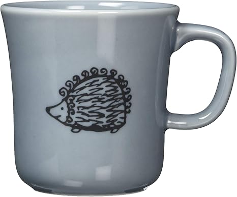 Amazon Co Jp Lisa Larson リサ ラーソン ラインアート マグカップ ハリネズミ柄 Ll13 11 ホーム キッチン