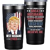 Grifarny Husband Christmas Gifts - Fathers Day, Anniversary, Birthday Gift for Husbands, Hubby - Valentines Day Gifts for Him - You Are a Really Really Great Husband Tumbler 20oz