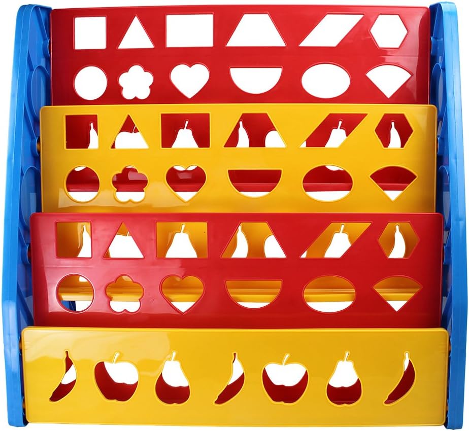 MOCA Friends Child Sling Bookshelf Kid's Book Pack, H 24.8"