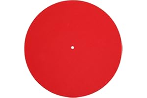 Turntable Mat, Felt Soft Slip Anti Static Player Slipmat, Reduce Vibration Record Platter Mat for LP Record Players