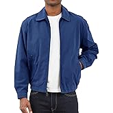 London Fog Men's Auburn Zip-Front Golf Jacket (Regular & Big-Tall Sizes) , Pacific Blue , 4XL Big