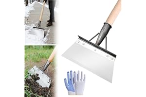 Multifunctional Cleaning Shovel, Heavy Duty Multifunction Cleaning Shovel, Flat Head Stainless Steel Shovel Heavy Duty, Outdo