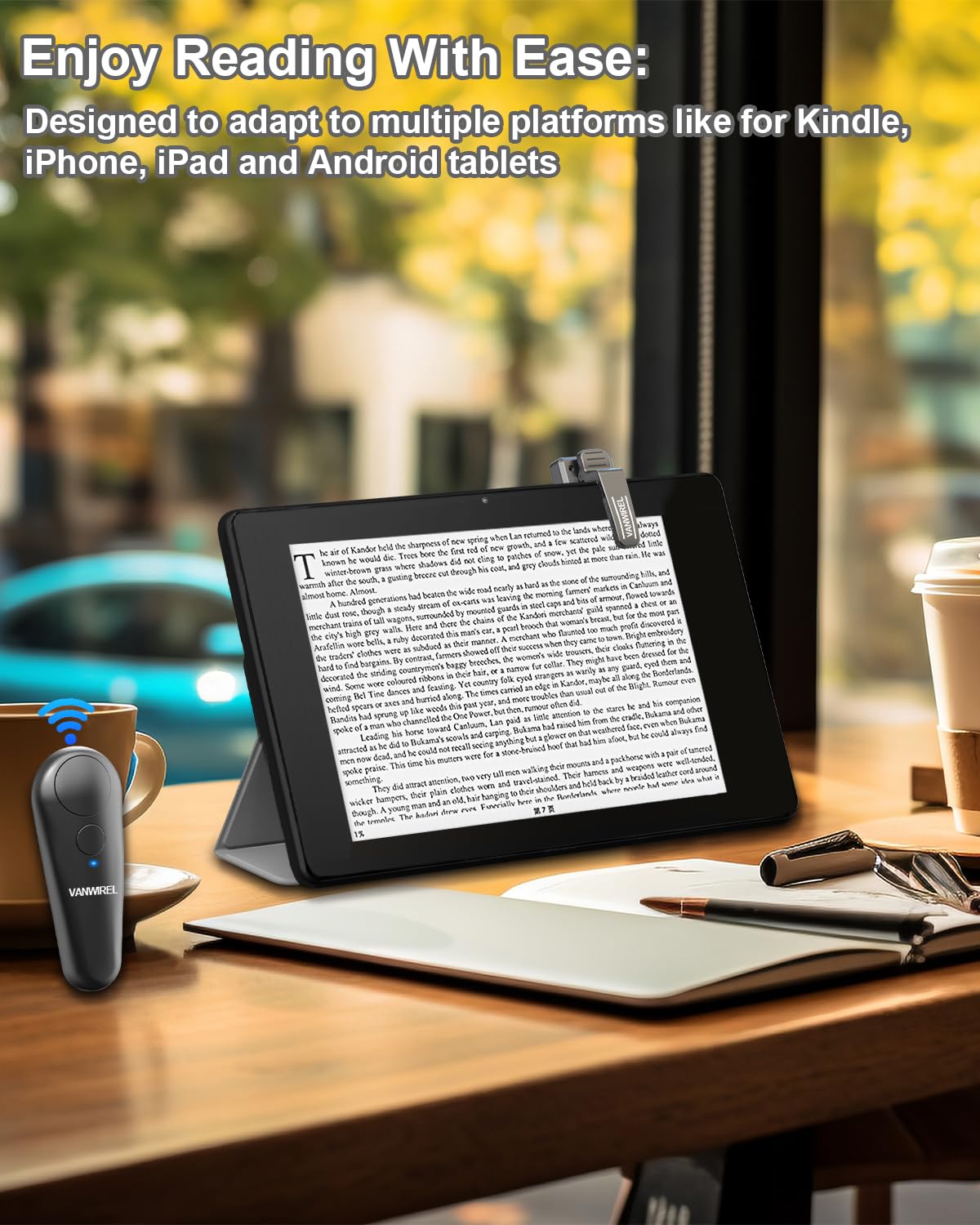 Mua RF Remote Control Page Turner Compatible with Kindle Paperwhite ...