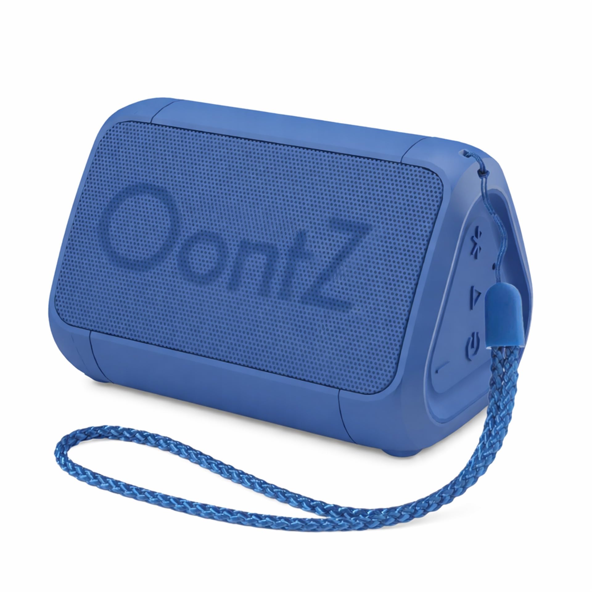 OontZ Angle Solo Compact Bluetooth Speaker, 14-Hour Playtime, Blue