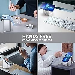 Lucrave Phone Stand for MagSafe Charger, Aluminum