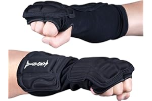 Victory Martial Arts Adult Martial Arts Hand Forearm Armor Guards - Black