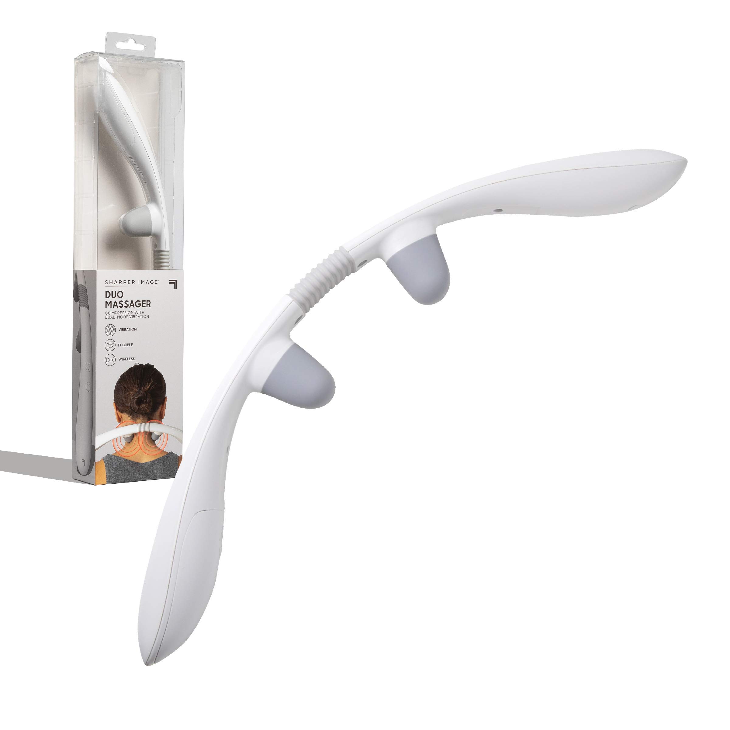 Buy SHARPER IMAGE DualNode Vibrating Compression Massager, Soothe Sore