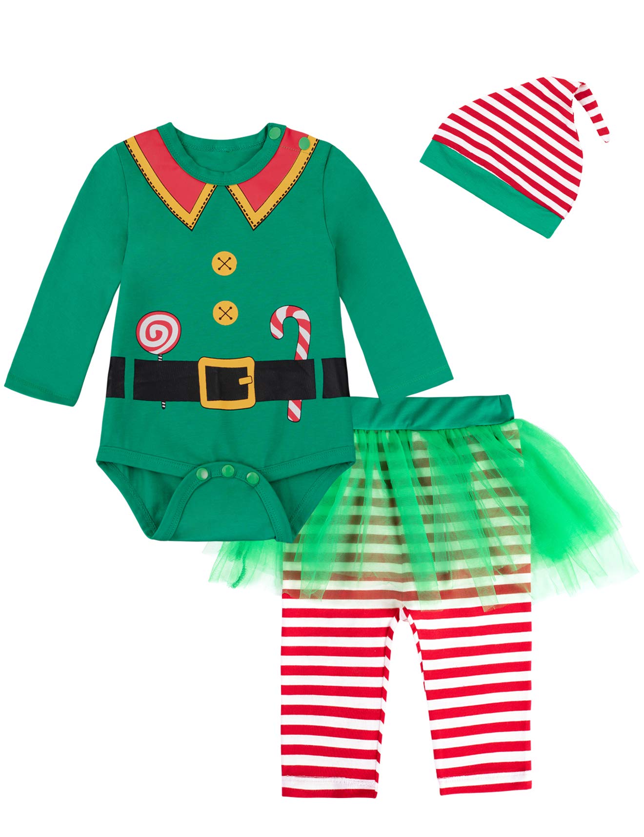 elf costume baby girl