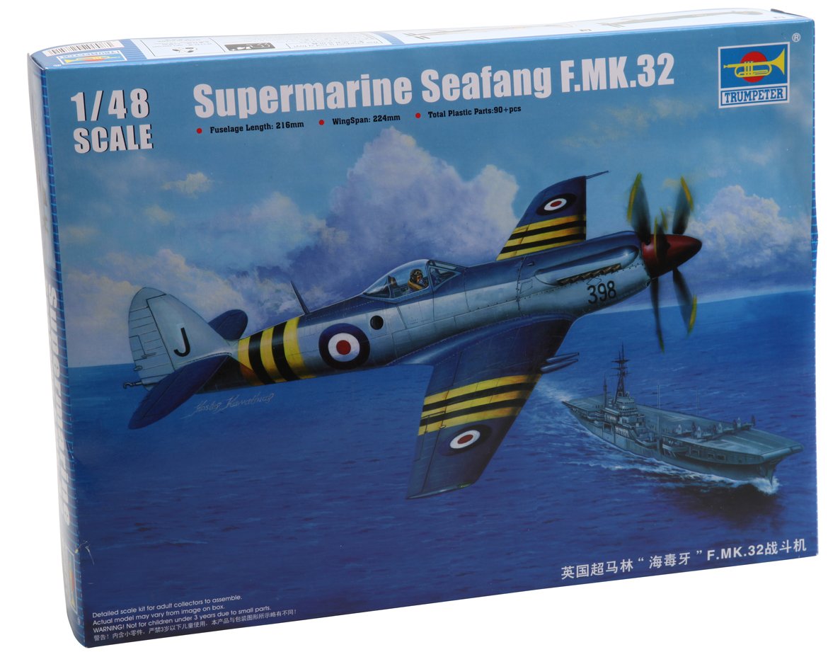 Trumpeter 1:48 - Supermarine Seafang F Mk.32