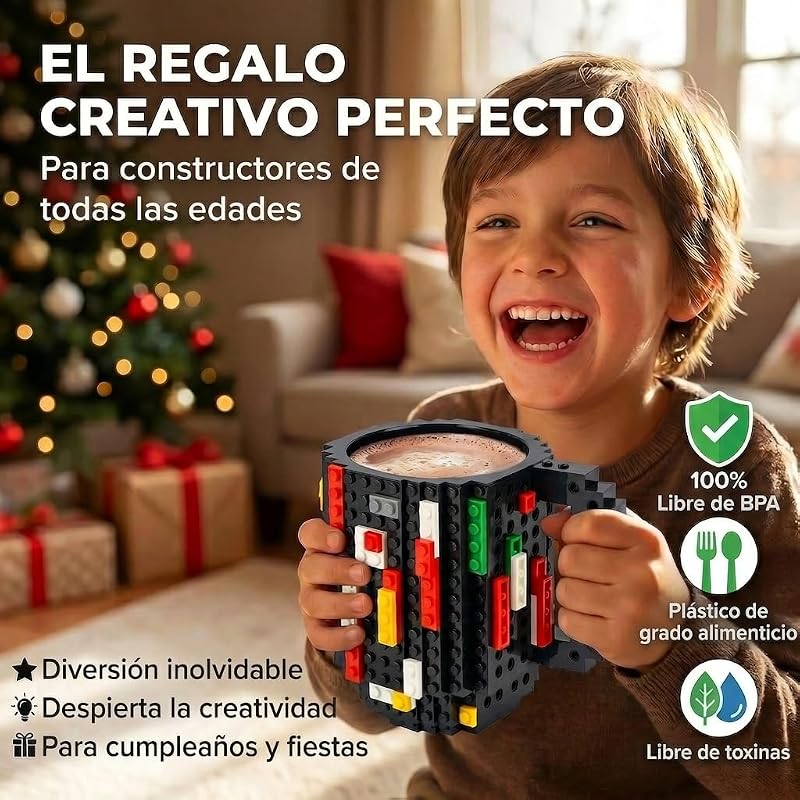 ® Taza Bloques de Construcción 350 ml - DIY Brick