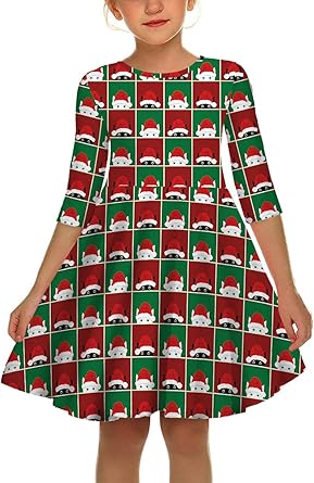 girls ugly christmas dress