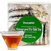 Pu-Erh Tea，Premium Pu-erh Tea，Chenpi/Orange Peel puercha ，pu erh tea bags，pu-er ripe（shou） tea普洱熟茶 (Orange Peel puerh)